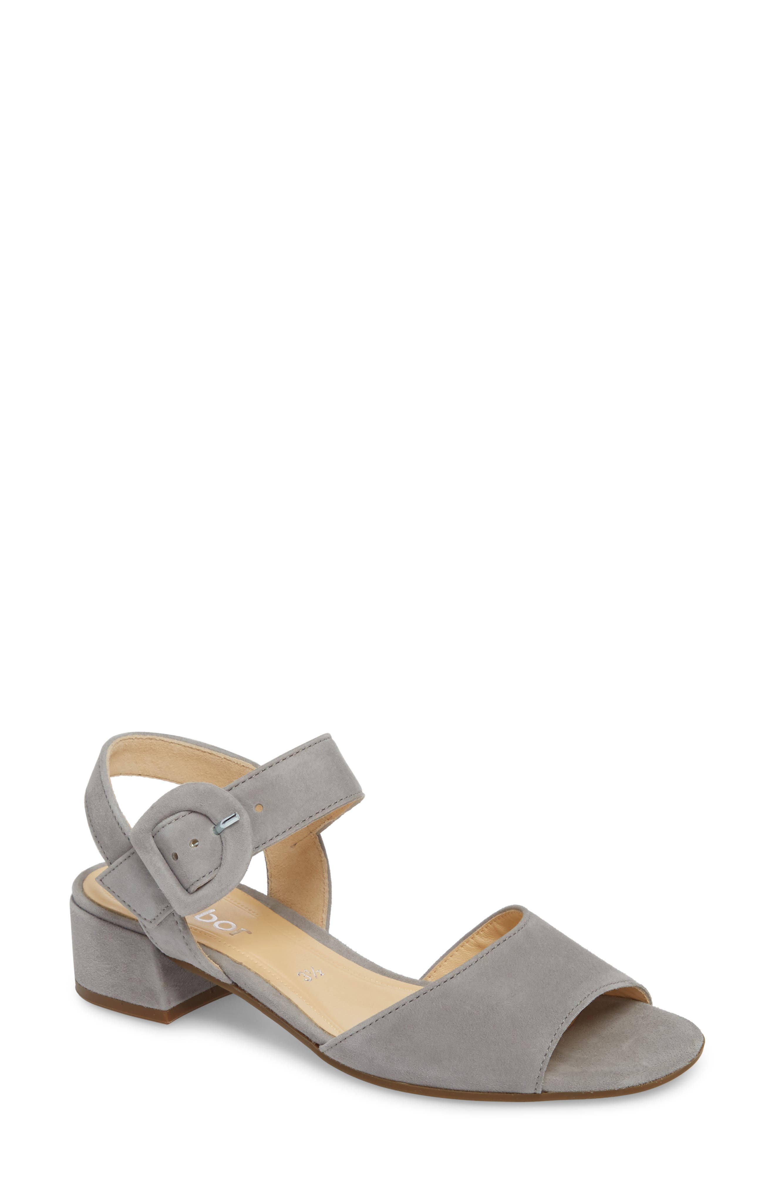 gabor block heel sandal