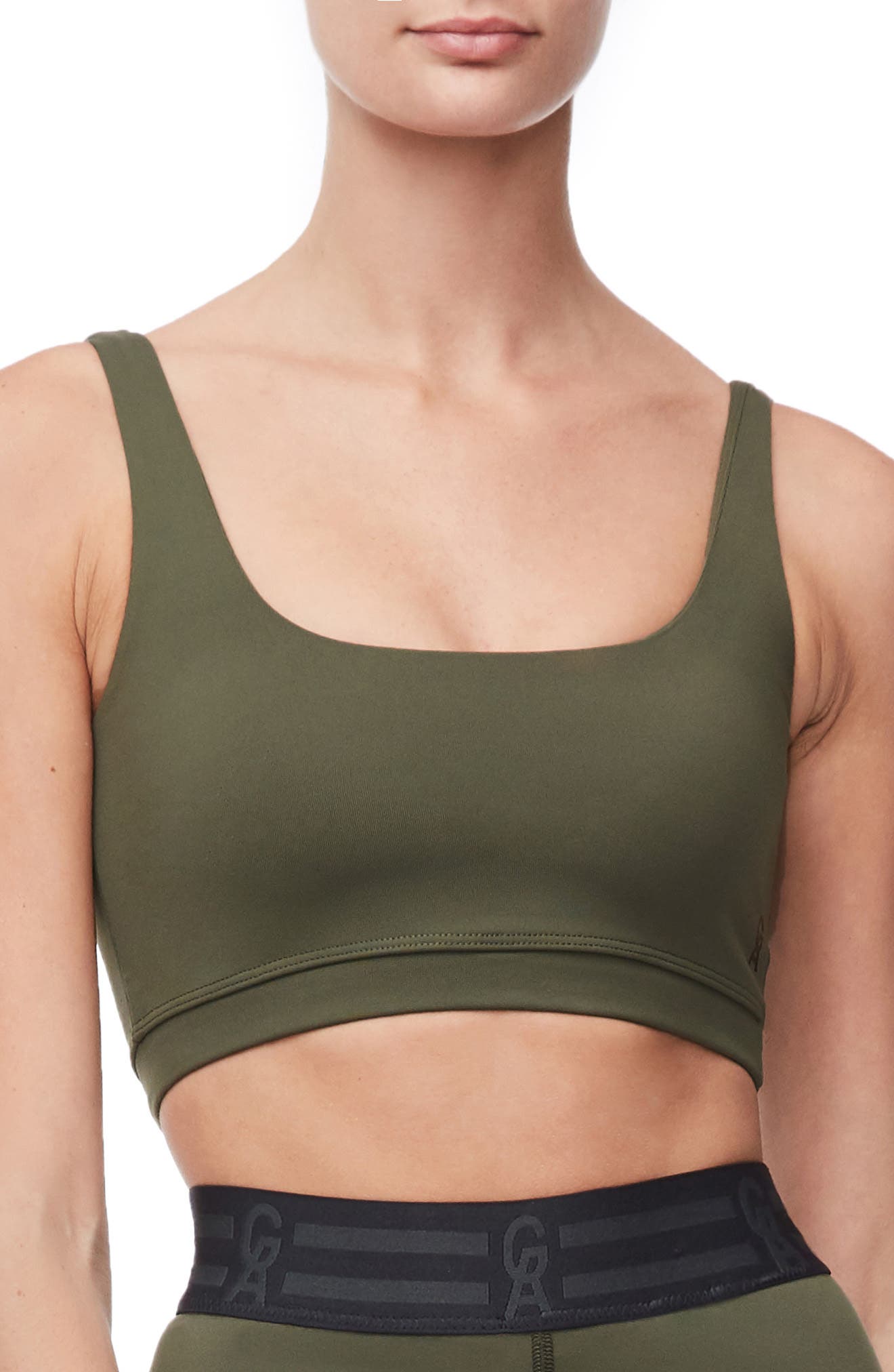 Good American U-Neck Sports Bra