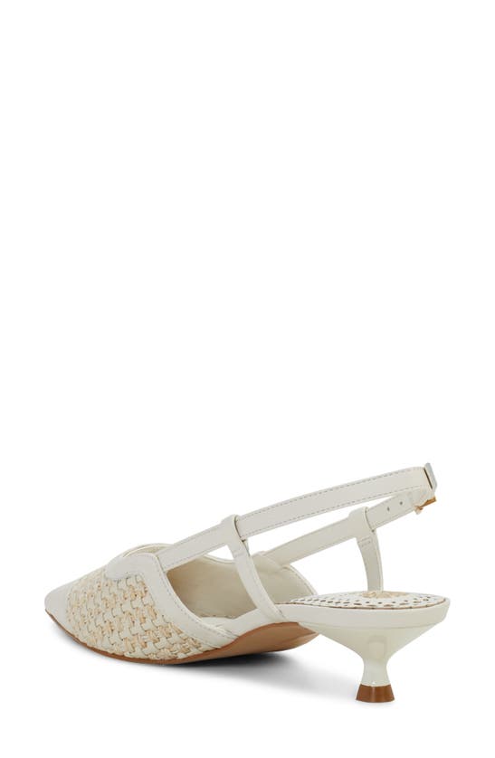 Vince Camuto Renira Slingback Pump In Creamy White/ Cream