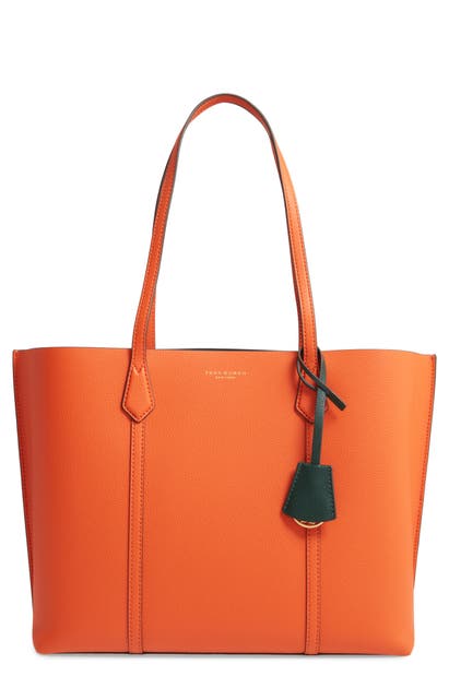 tory burch perry tote orange