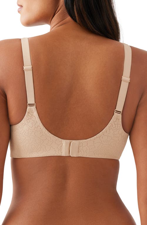 Wacoal Inside Job Side Support Wire Free Bra In Sand