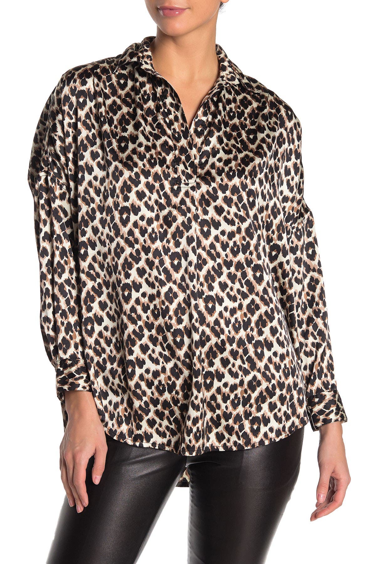 french connection leopard print