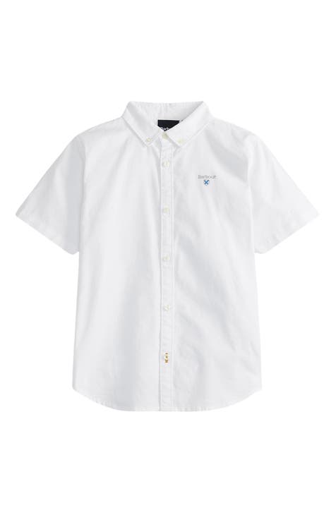 Kids' Camford Short Sleeve Stretch Button-Down Shirt