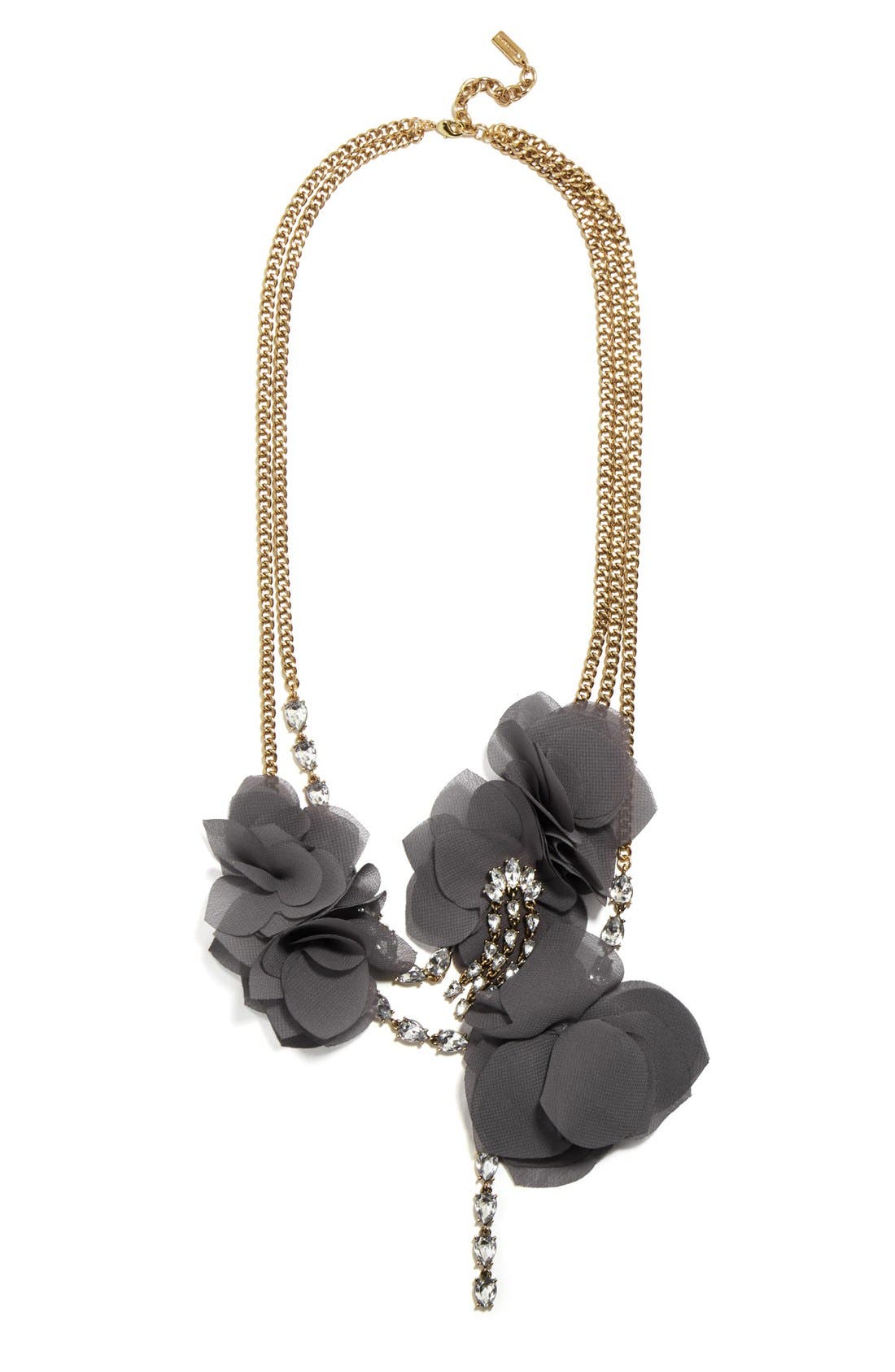 BaubleBar 'Eliza' Dual Strand Floral Necklace Nordstrom