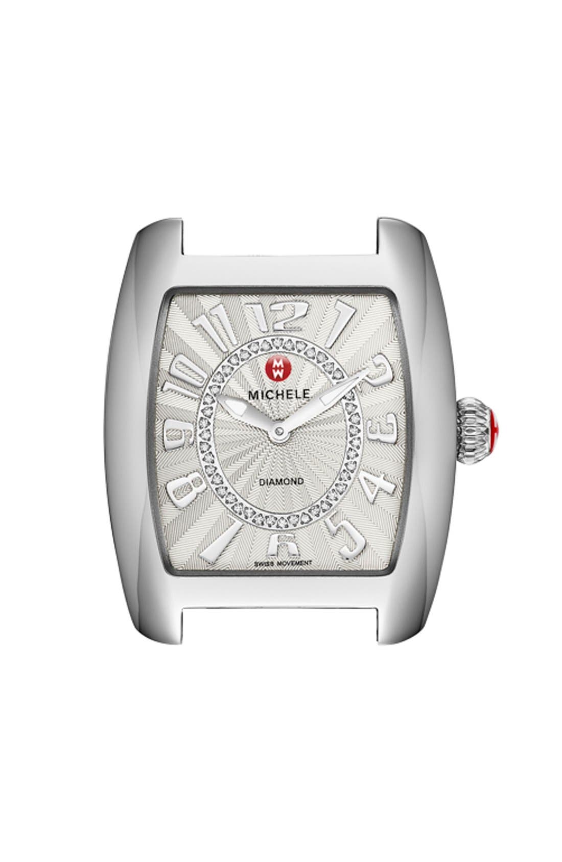 MICHELE Urban Mini Diamond Dial Watch Case, 29mm x 30mm Nordstrom