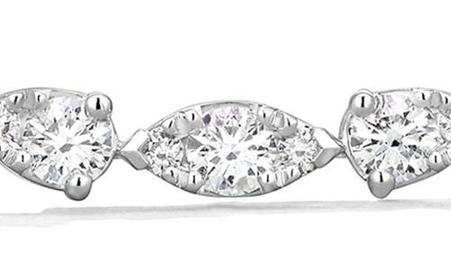 Shop Hearts On Fire Aerial Dewdrop Pendant Necklace In White Gold/diamond