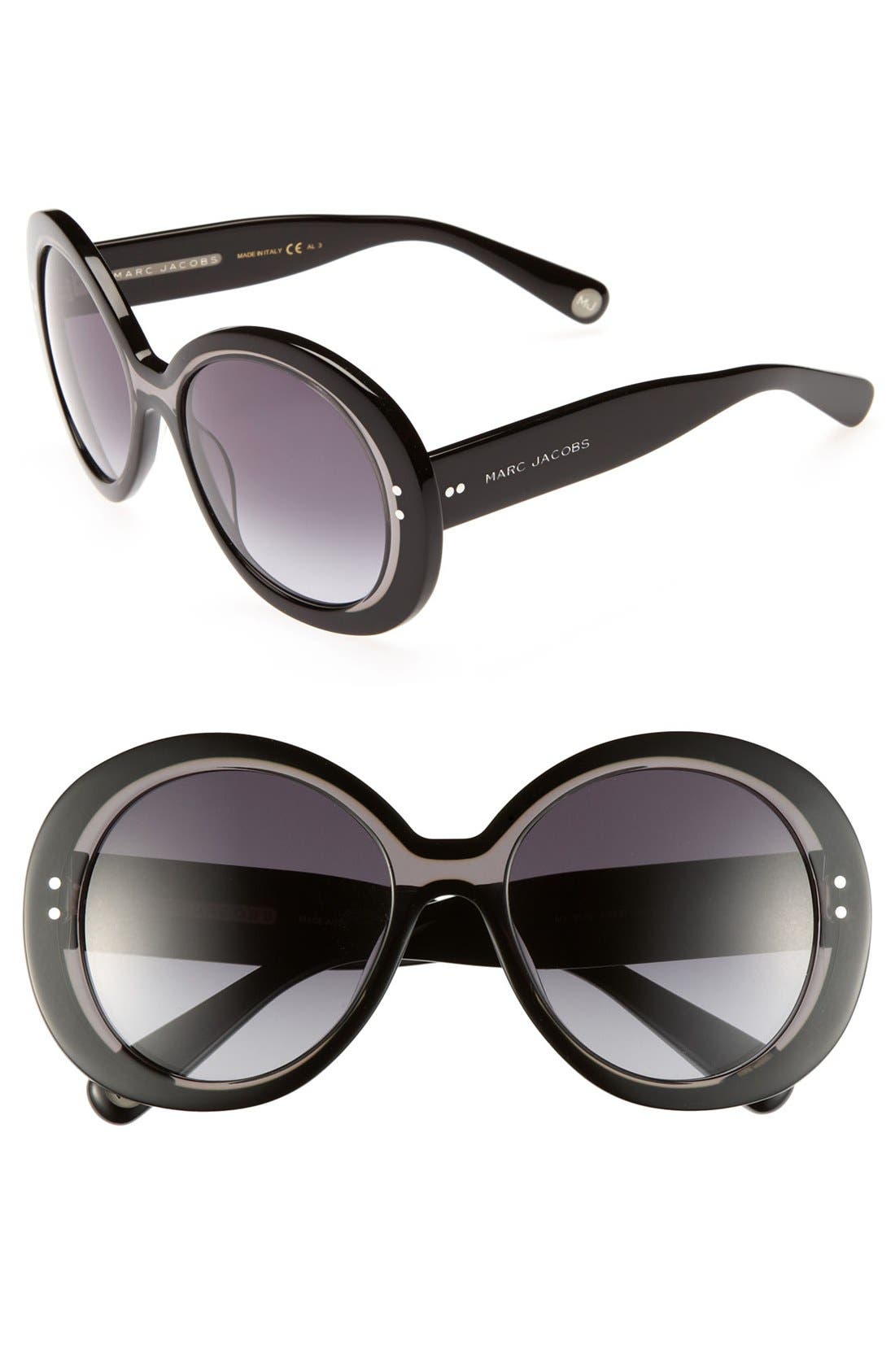 MARC JACOBS 55mm Oversized Sunglasses Nordstrom