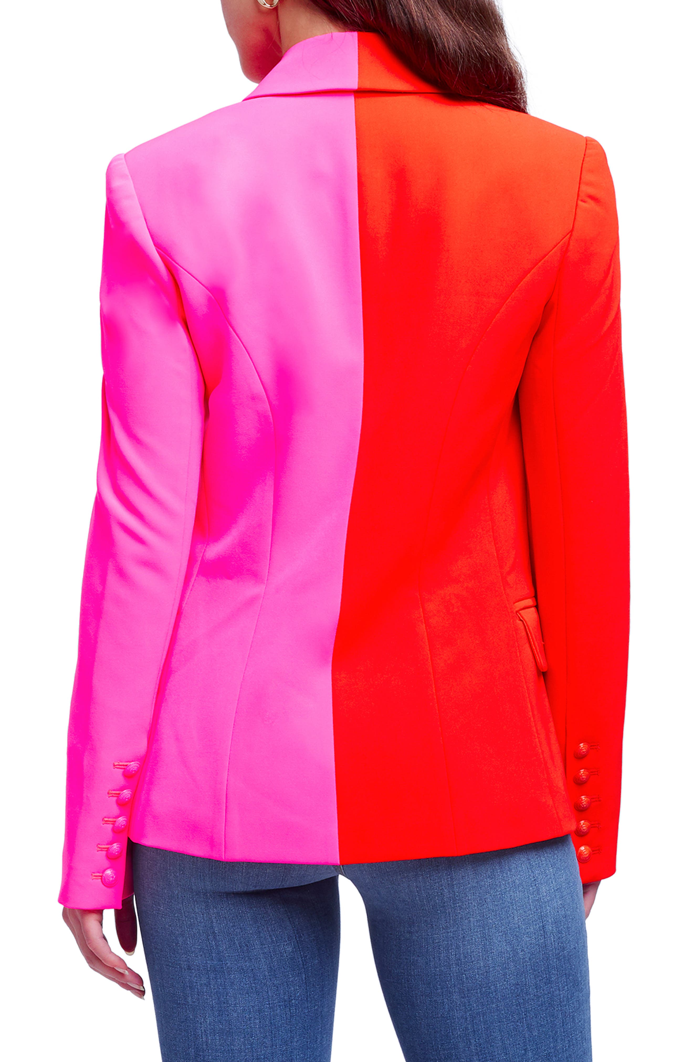 Two-Tone Double Breasted Blazer | Nordstrom