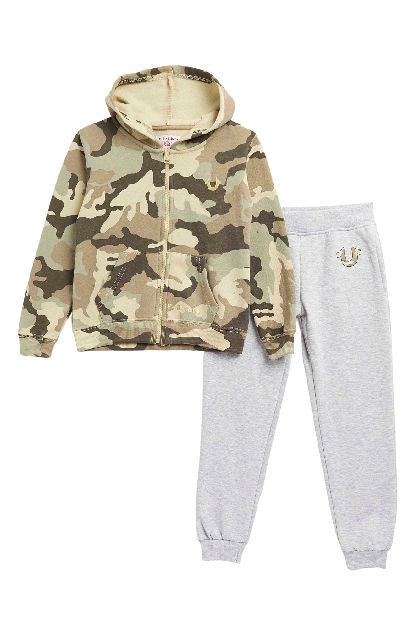 true religion buddha hoodie & sweatpants set baby boys