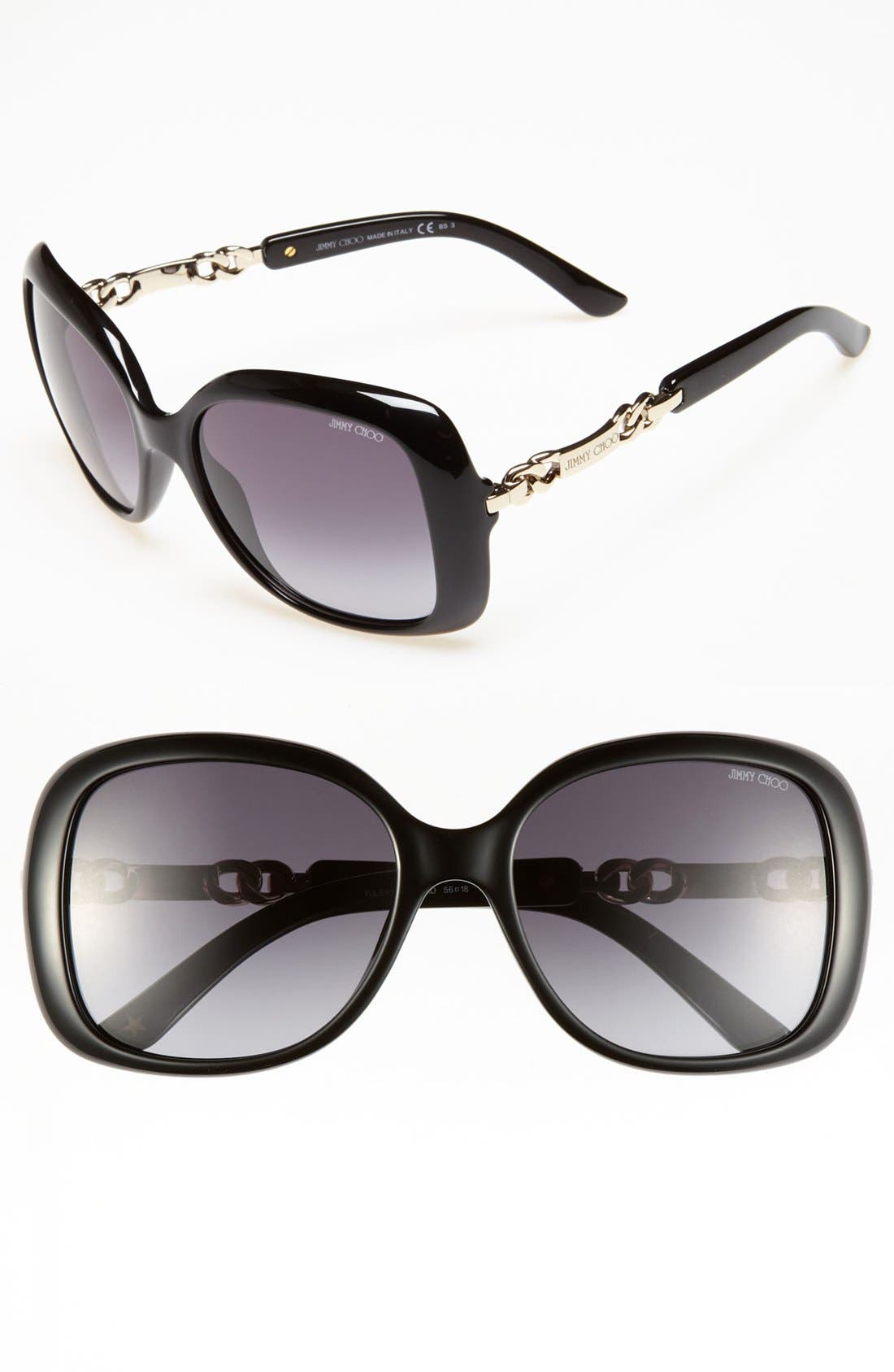 Jimmy Choo 'Wiley' 56mm Sunglasses Nordstrom