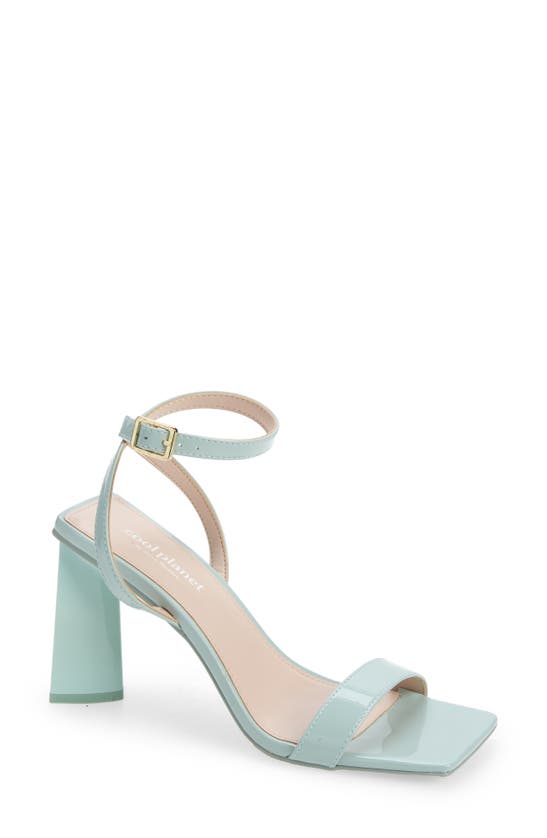 COOL PLANET BY STEVE MADDEN SCULPTED ANKLE STRAP SANDAL