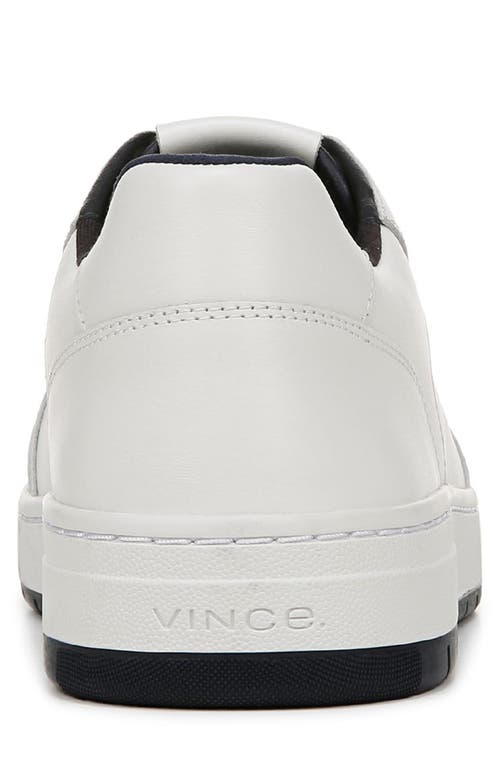 Shop Vince Mateo Low Top Sneaker In Chalk White