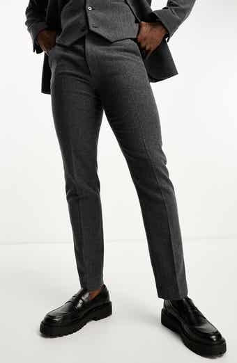 ASOS DESIGN skinny suit trouser in black