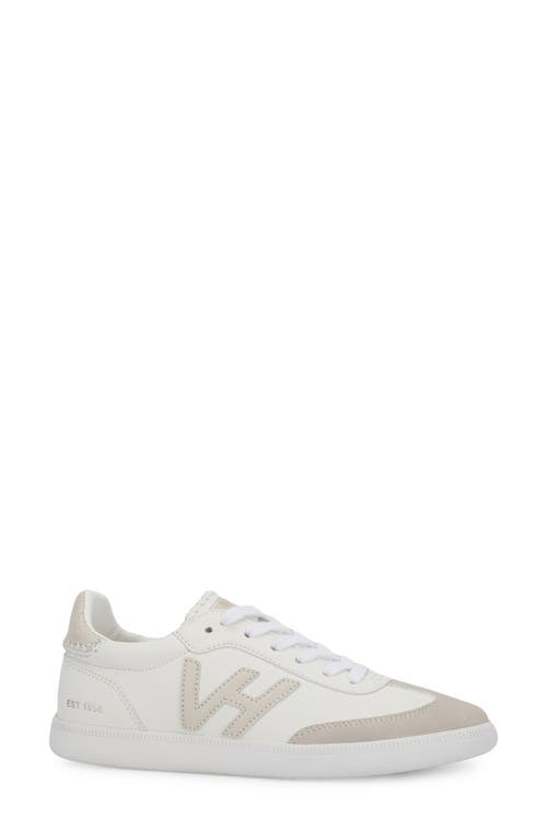 Crisp Sneaker in White/Beige