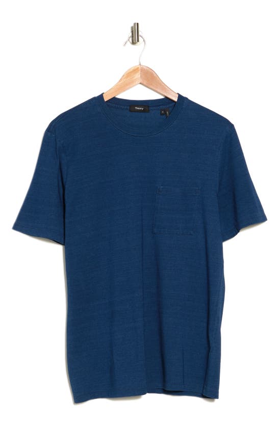 Theory Essential T-shirt In Blue