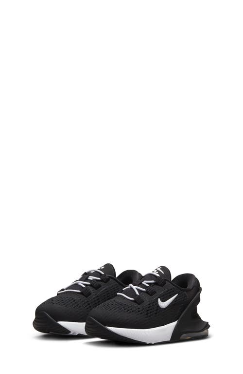 Nike Kids' Air Max 270 Go Sneaker In Black/white