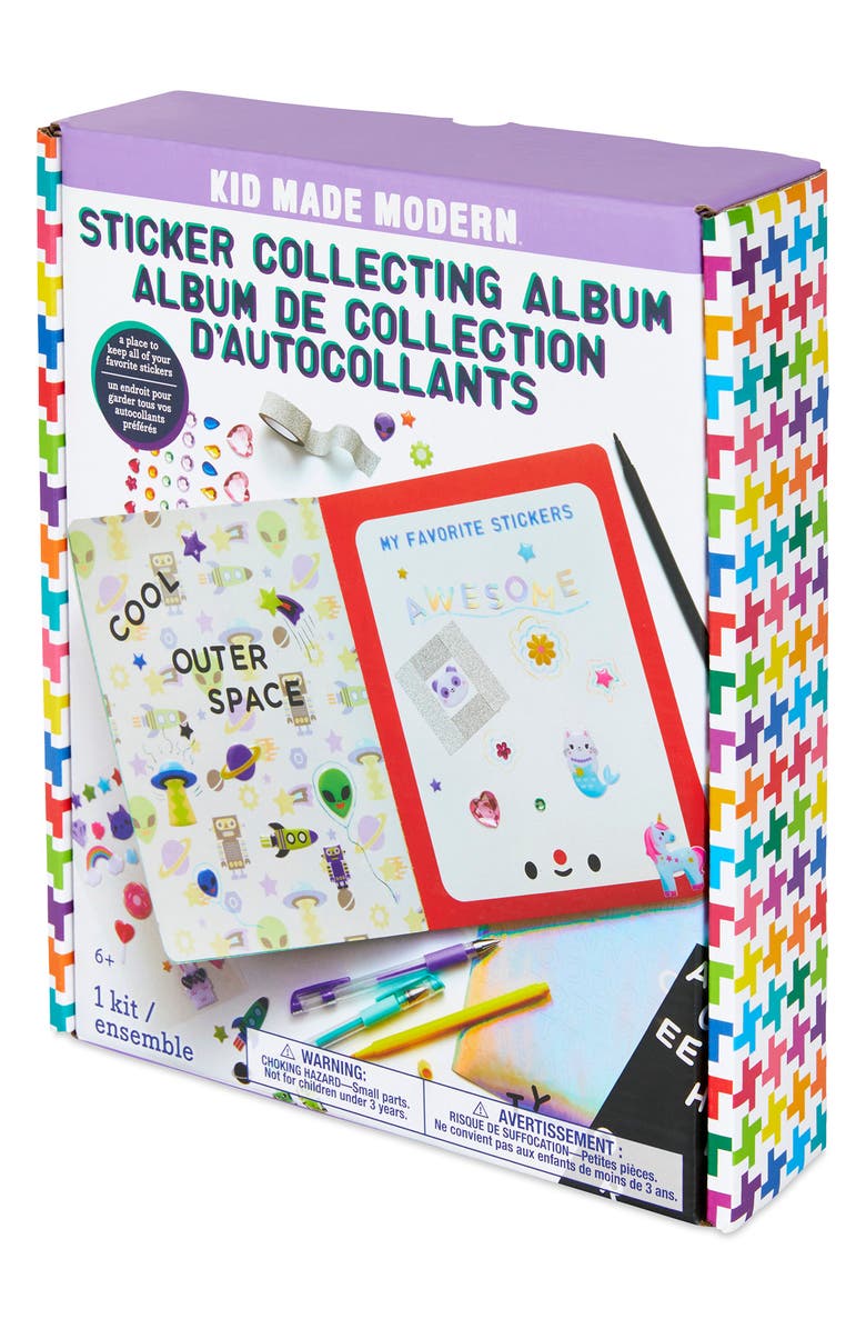 astronaut bout Alarmerend Kid Made Modern Sticker Collecting Album | Nordstrom