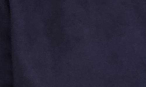 Kensie Faux-suede Shift Dress In Navy