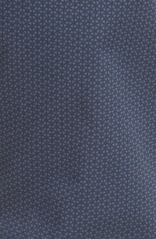 Ag Everett Sud Print Slim Straight Leg Pants In Recaro Blue Multi