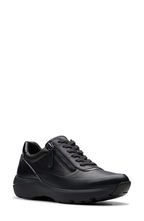 Shop Clarksr Clarks(r) Tivoli Zip Sneaker In Black Combi