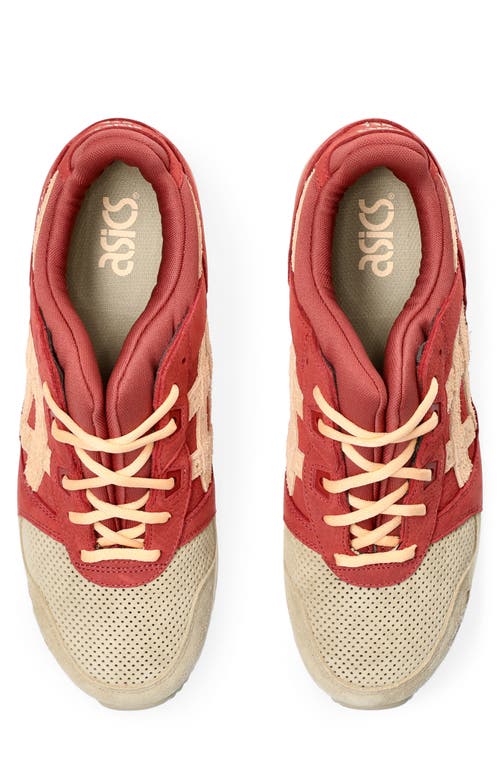 Asics ® Gender Inclusive Gel-lyte Iii Og Sneaker In Wood Crepe/burnt Red