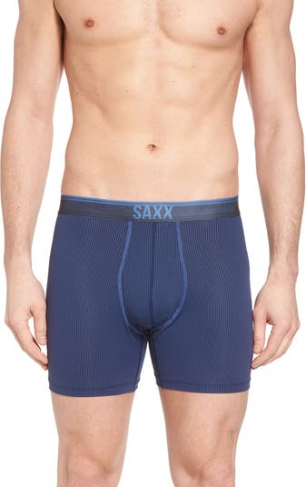 Saxx Men's Underwear – Quest Quick Dry Mesh Long Leg Fly Boxer