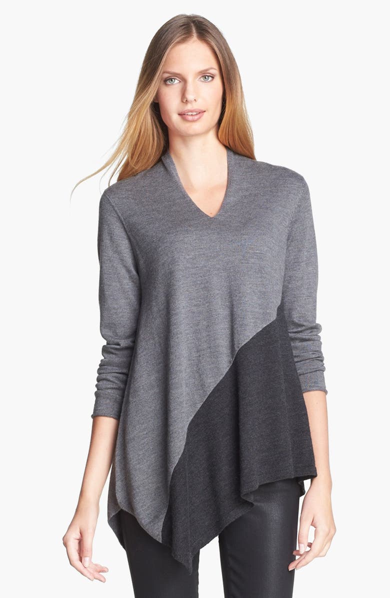 Eileen Fisher Asymmetrical Merino Wool Sweater | Nordstrom