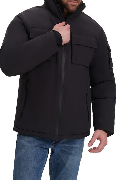 Kyler Insulated Field Jacket in Black