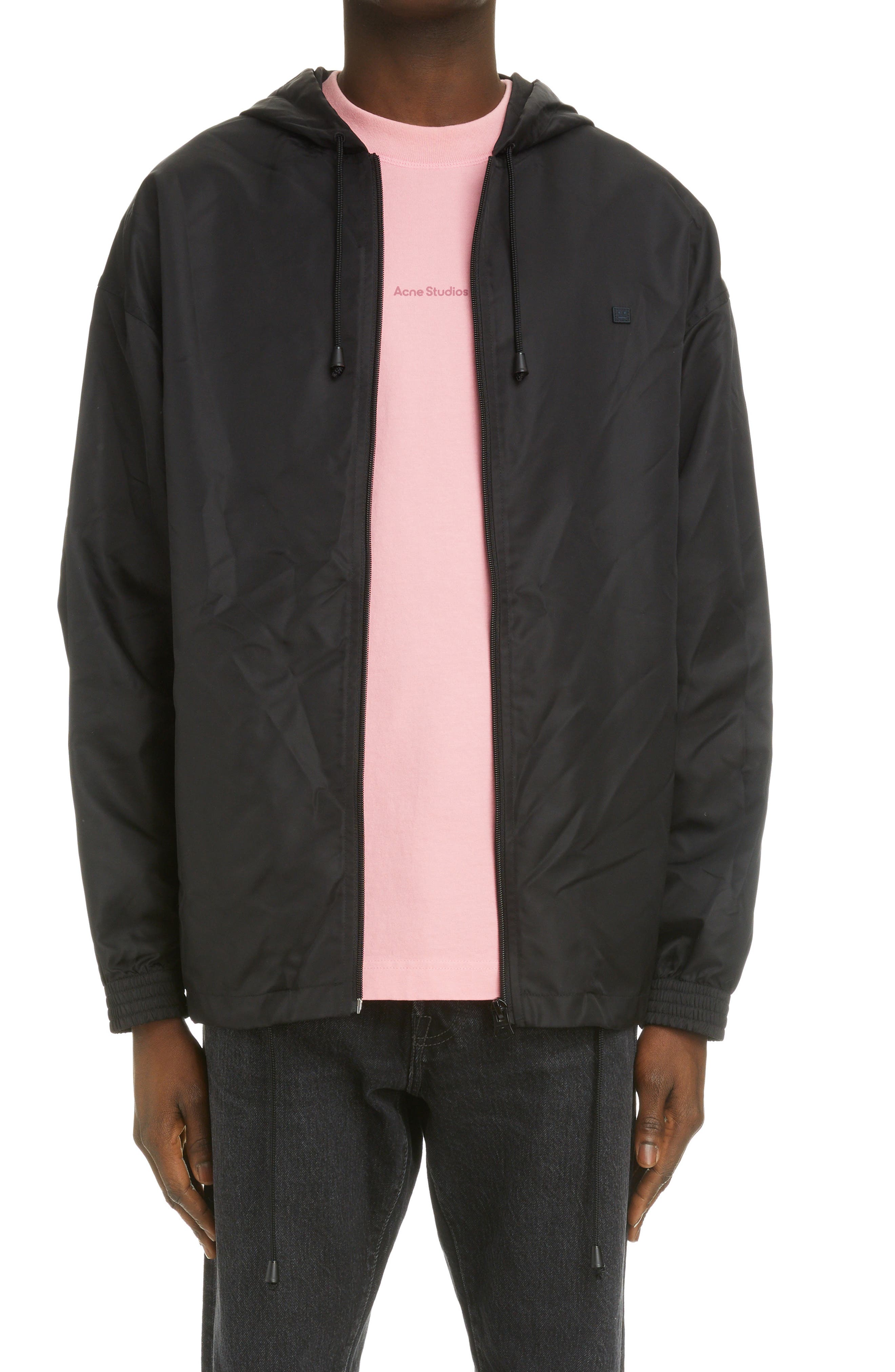 acne studios nylon bomber jacket