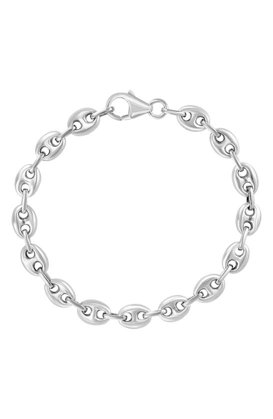 Effy Sterling Silver Mariner Chain Bracelet In White