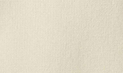 English Factory Embellished Puff Sleeve Sweater In Off White