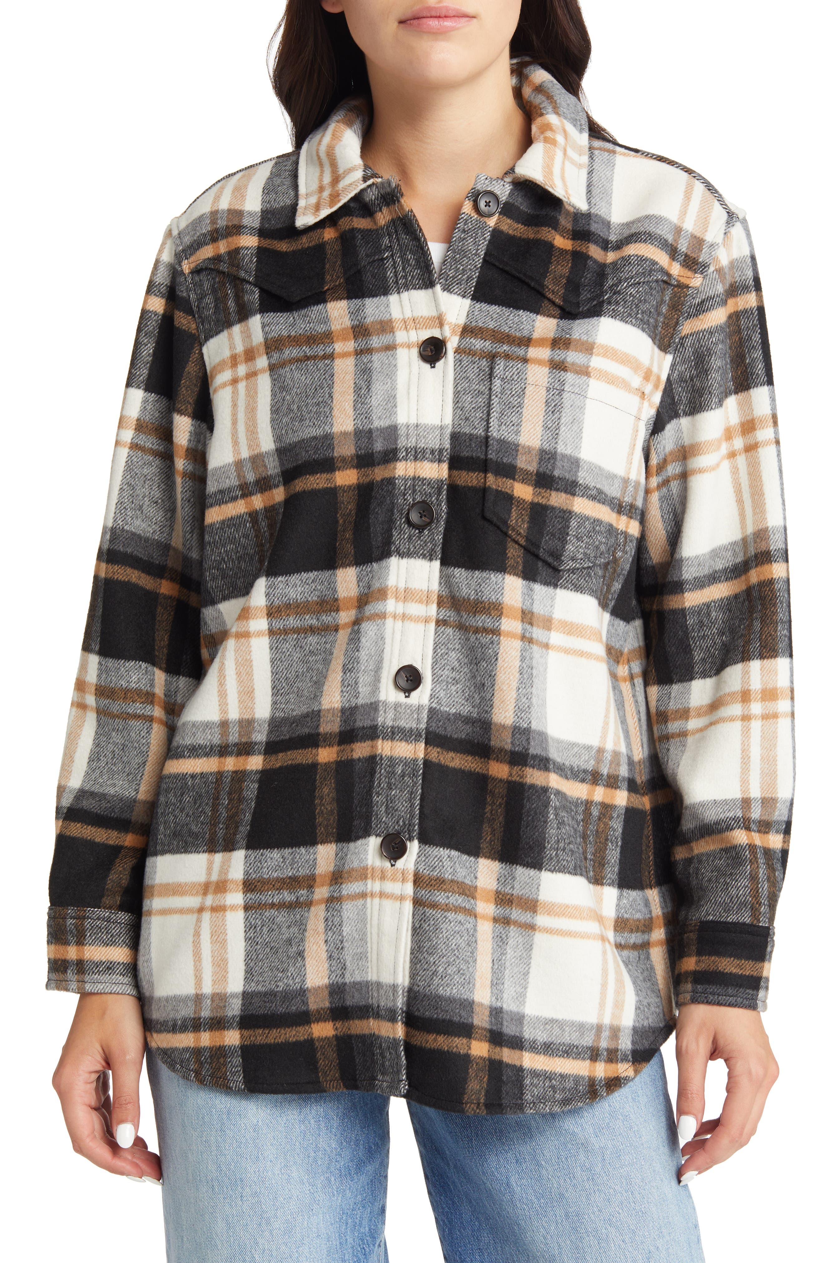 Rails Tripp Plaid Flannel Shirt Jacket Nordstromrack