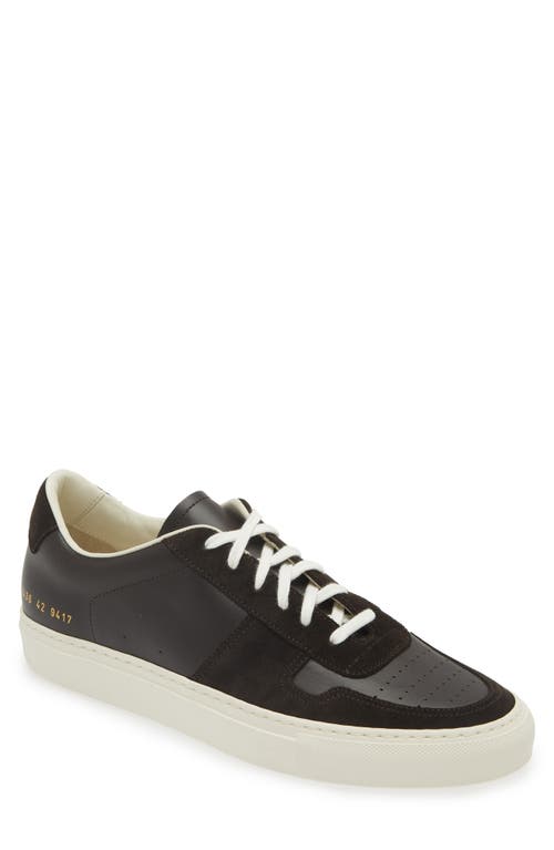 Shop Common Projects Bball Duo Sneaker In Coffee