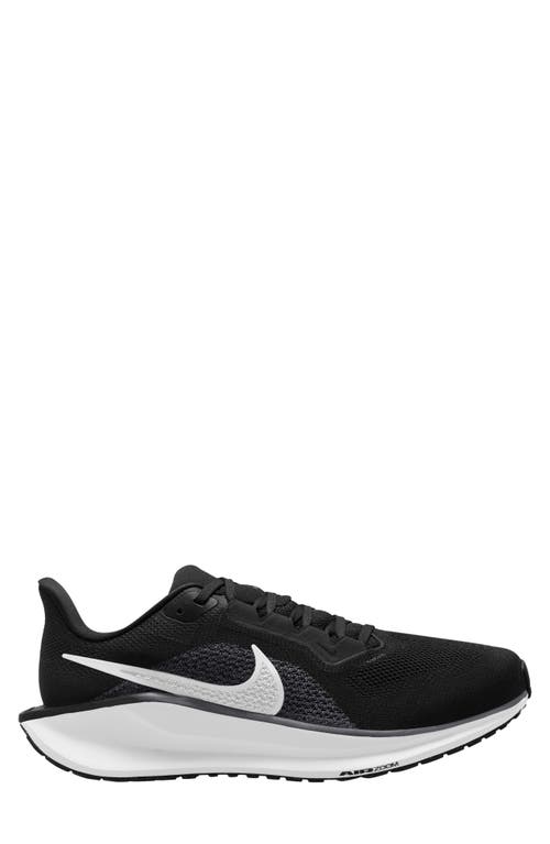 Shop Nike Air Zoom Pegasus 41 Running Shoe In Black/white/anthracite