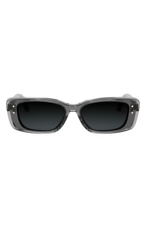 Shop Dior ‘highlight S2i 53mm Rectangular Sunglasses In Grey/other/gradient Smoke