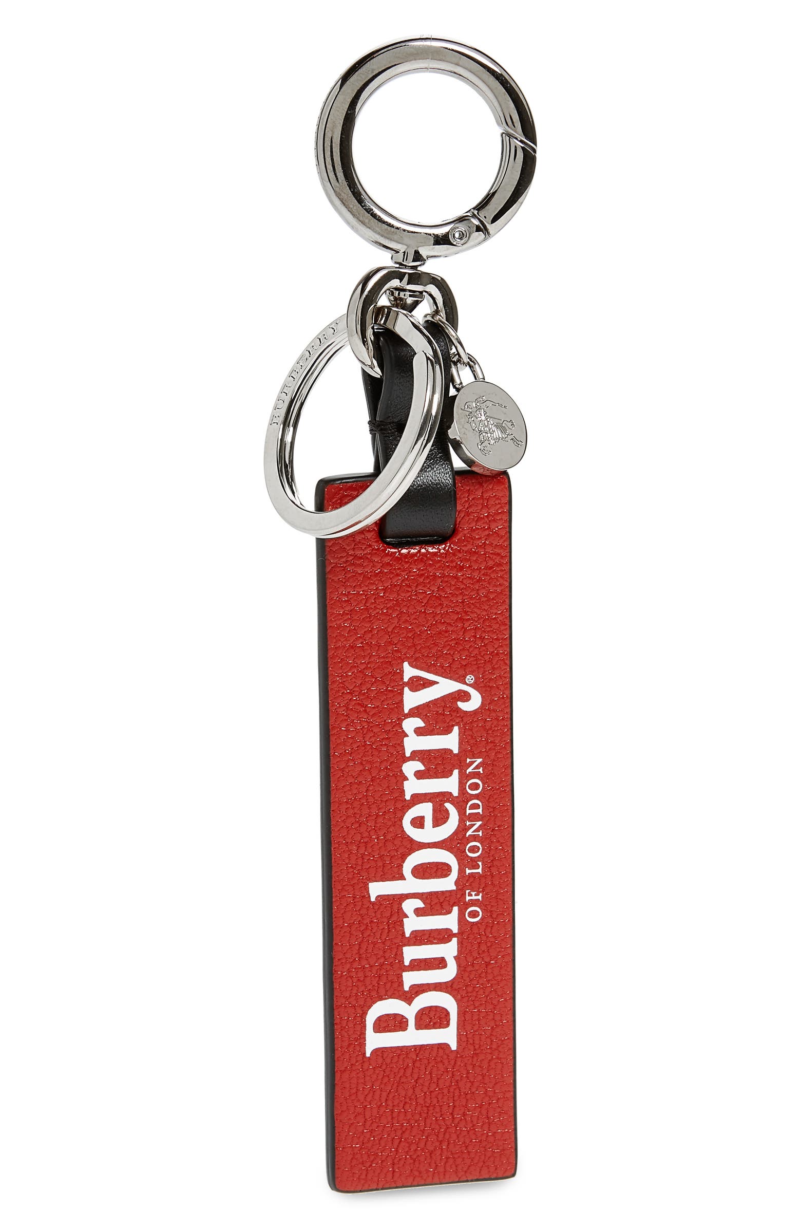 Burberry Leather Tag Key Ring | Nordstrom