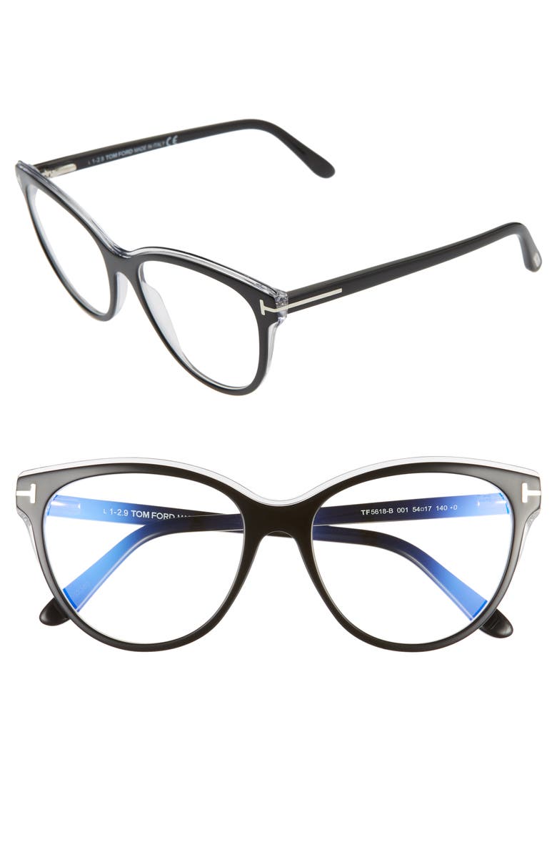 Tom Ford 54mm Blue Light Blocking Optical Glasses Nordstrom