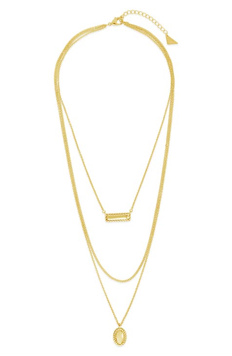 Hartley Layered Pendant Necklace