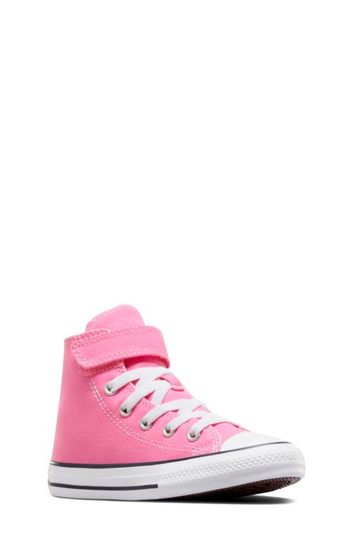 Converse Kids' Chuck Taylor All Star 1V High Top Sneaker in Oops Pink/Black/White at Nordstrom, Size 3 M