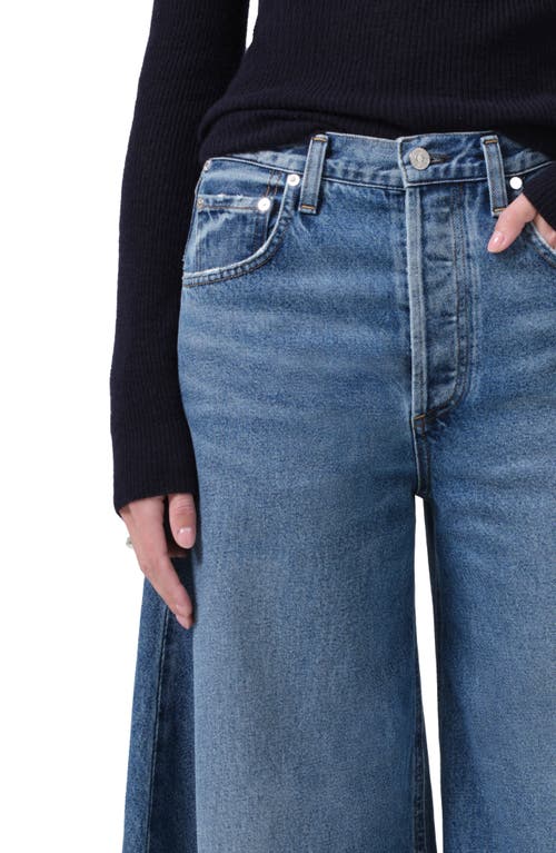 Shop Citizens Of Humanity Amari Ultrahigh Waist Wide Leg Jeans In Dweller