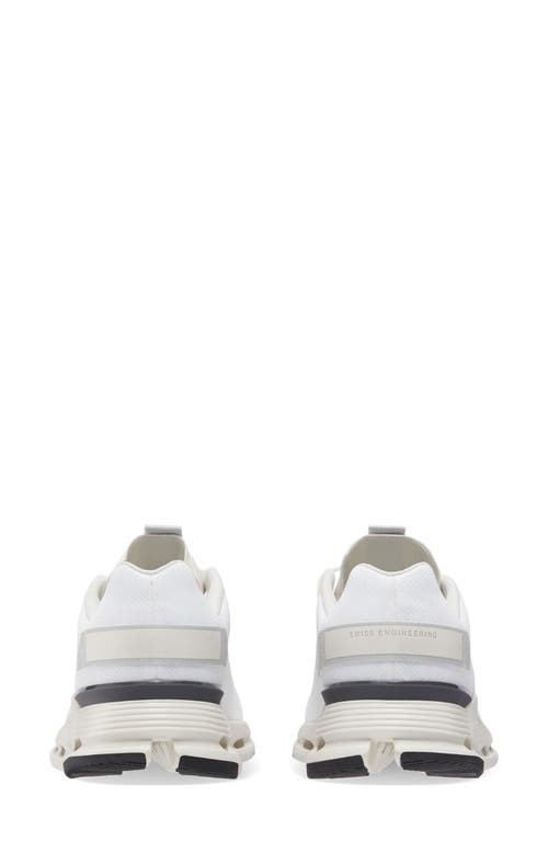 Shop On Cloudnova Form Sneaker In White/eclipse