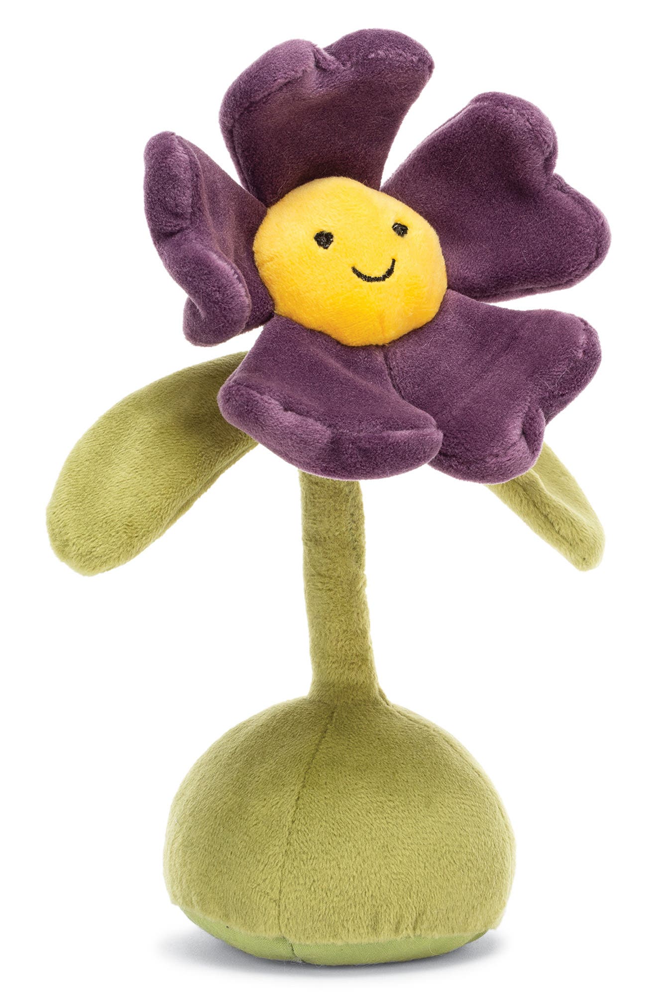 SM Suki Gifts Petit Peepers Pétale Turtle Soft Boa Peluche Jouet Violet et floral 