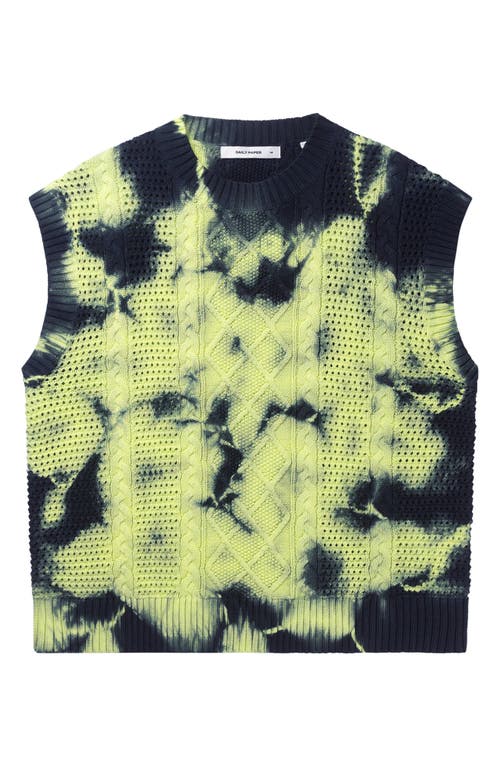 Shop Daily Paper Xois Sweater Vest In Daiquiri Green