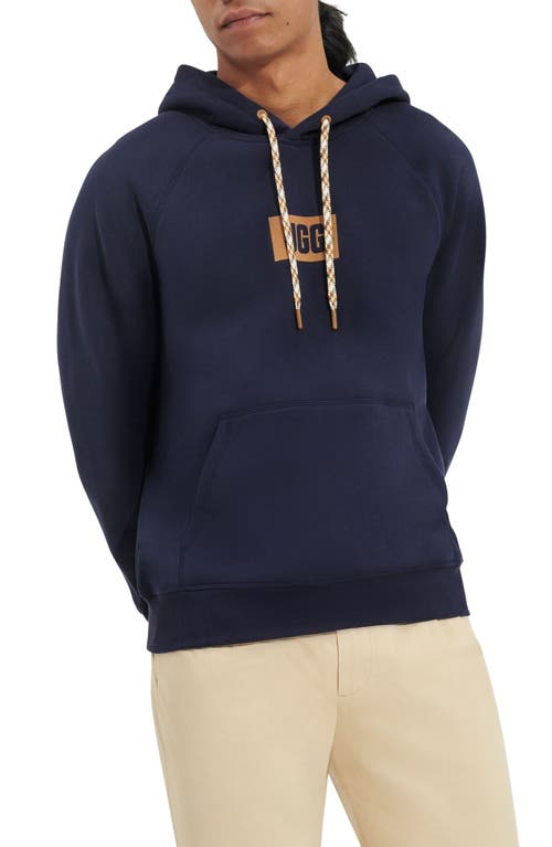 UGG(r) Uggplate Logo Hoodie in Navy