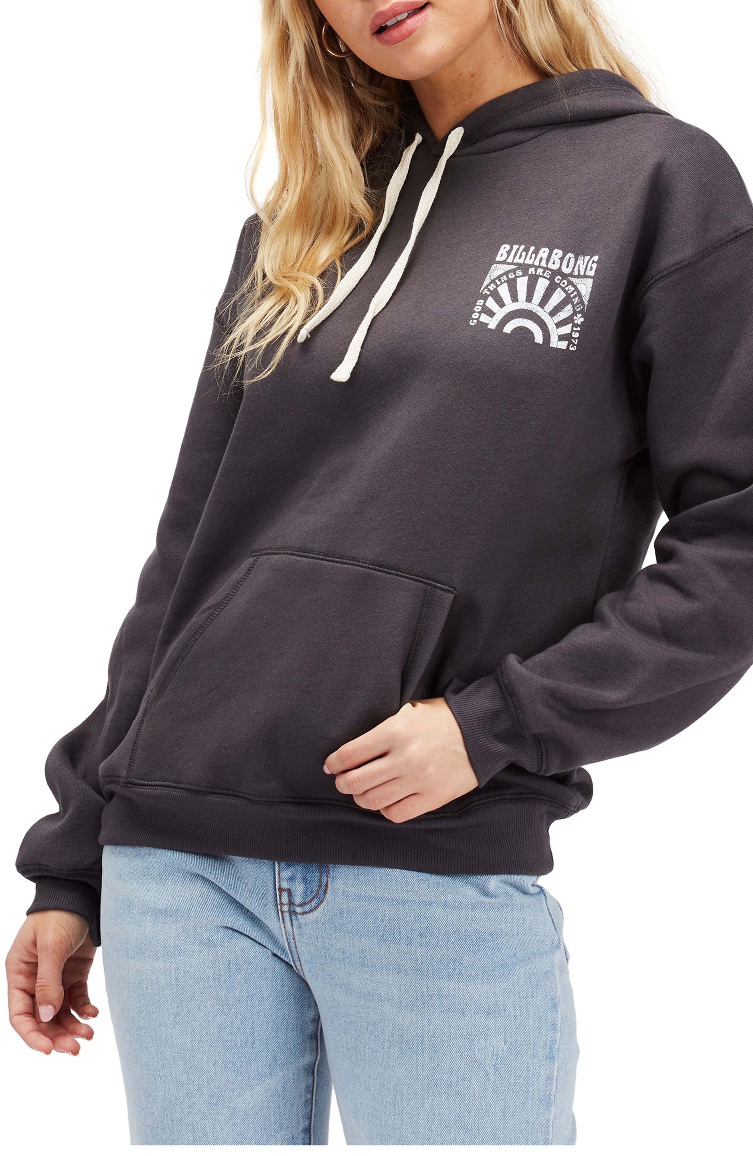 billabong black sweatshirt