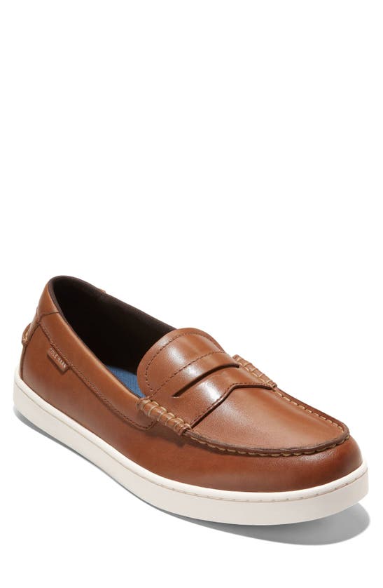 Shop Cole Haan Nantucket Penny Loafer In Ch British Tan/ Ivory