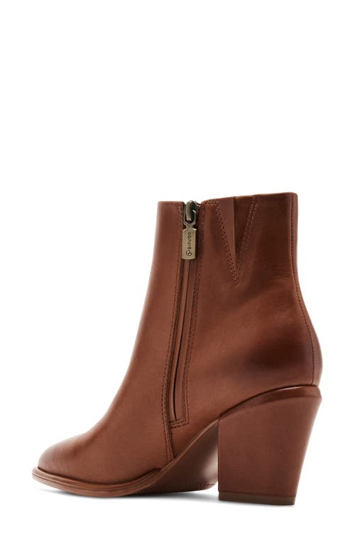 Shop Blondo Emmalyn Waterproof Bootie In Tan Leather