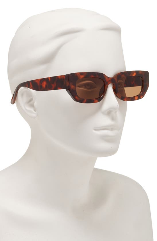 Shop Bp. Rectangular Sunglasses In Tortoise