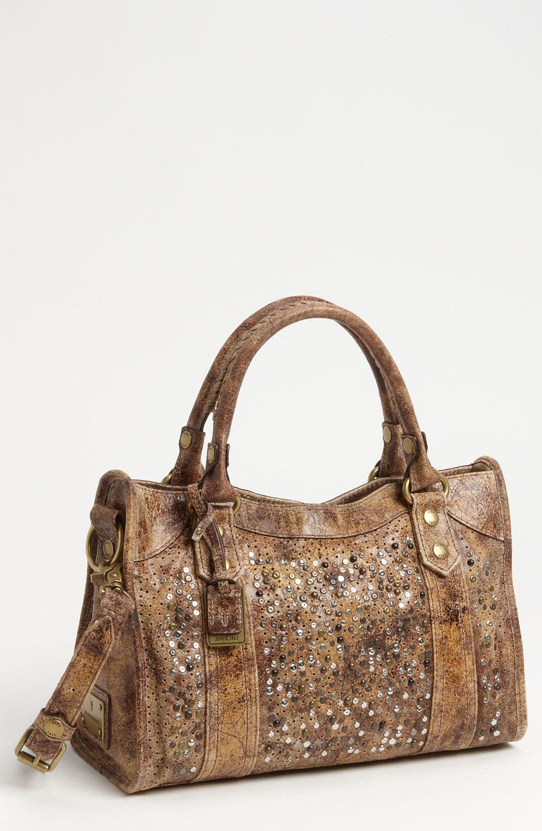 frye deborah studded bag