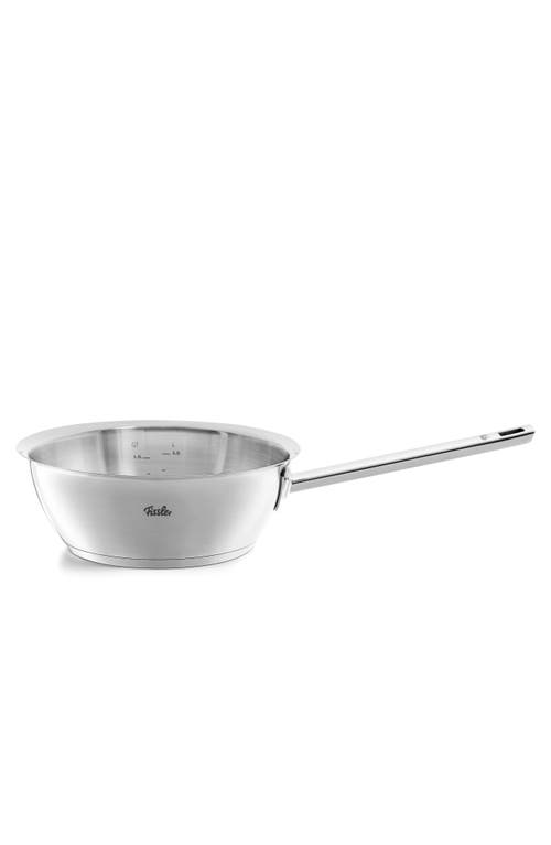 Fissler Original-profi Collection Stainless Steel Conical Pan In Stainless Steel